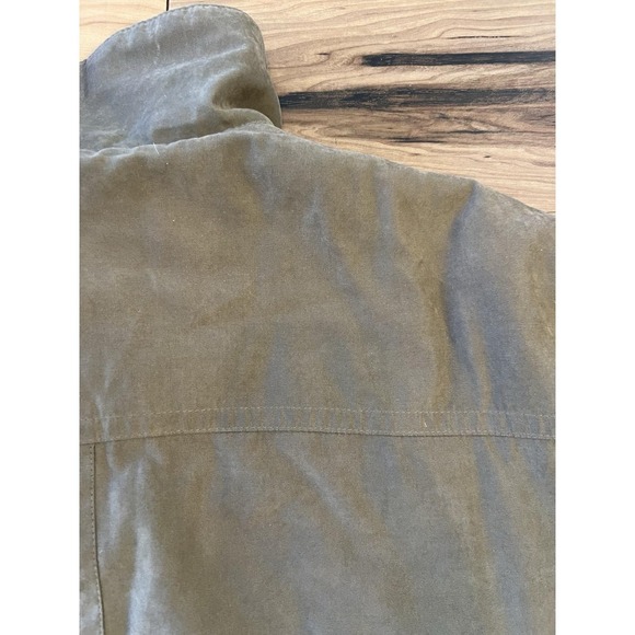 Vtg Westminster Sport Quilted Field Chore Jacket Olive Green Men 48 EU Insulated - Picture 15 of 16